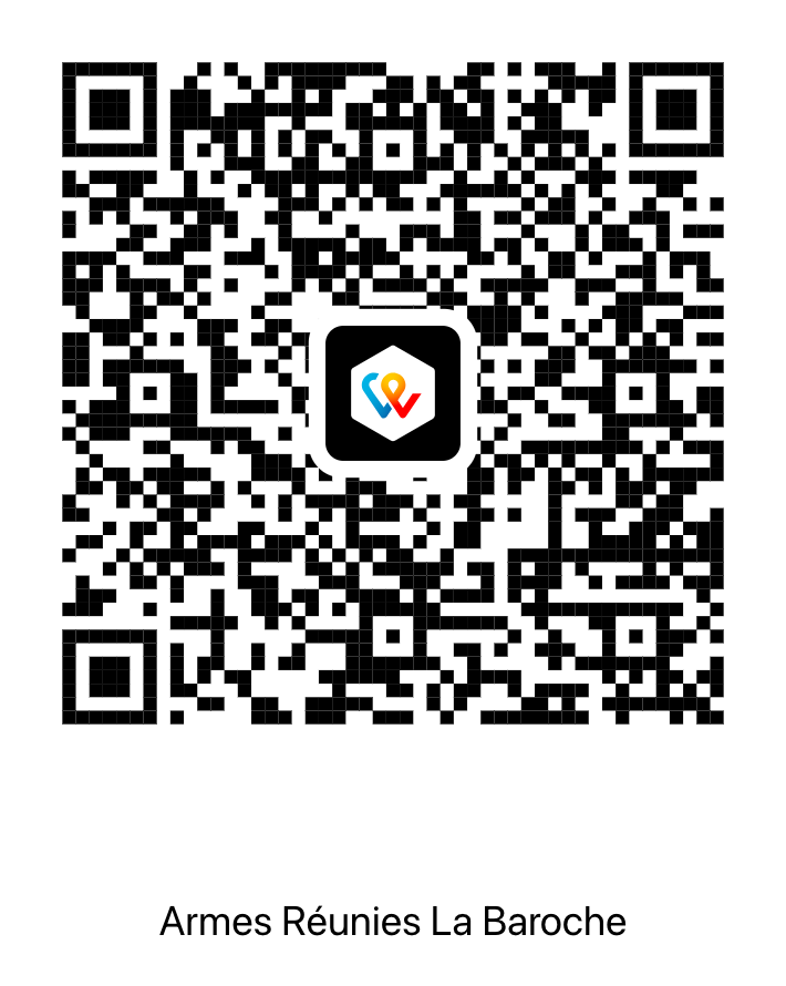QR code TWINT Armes Réunies La Baroche